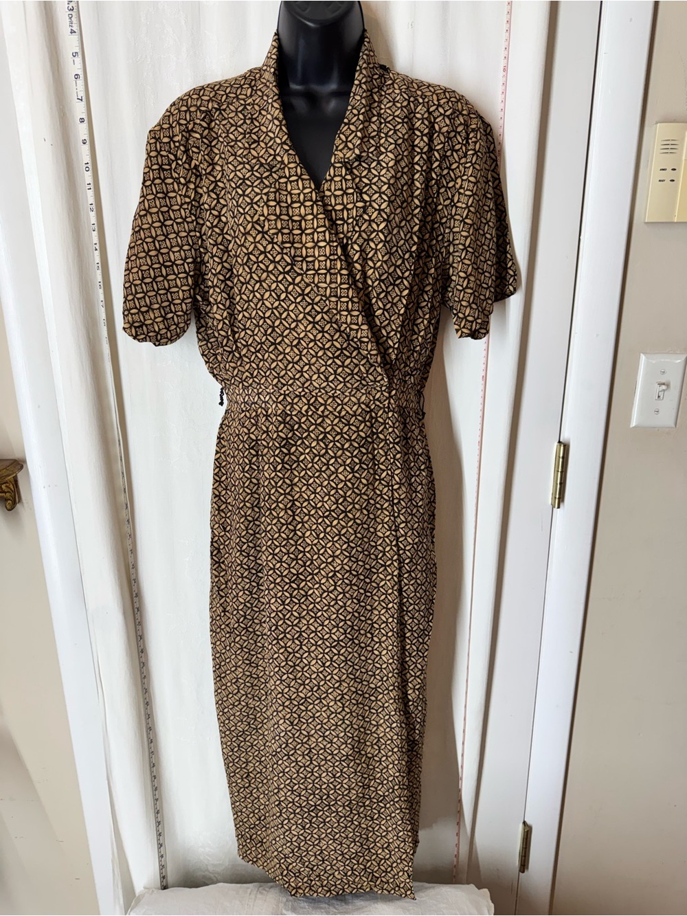 Vintage Silk Jones New York Wrap Dress